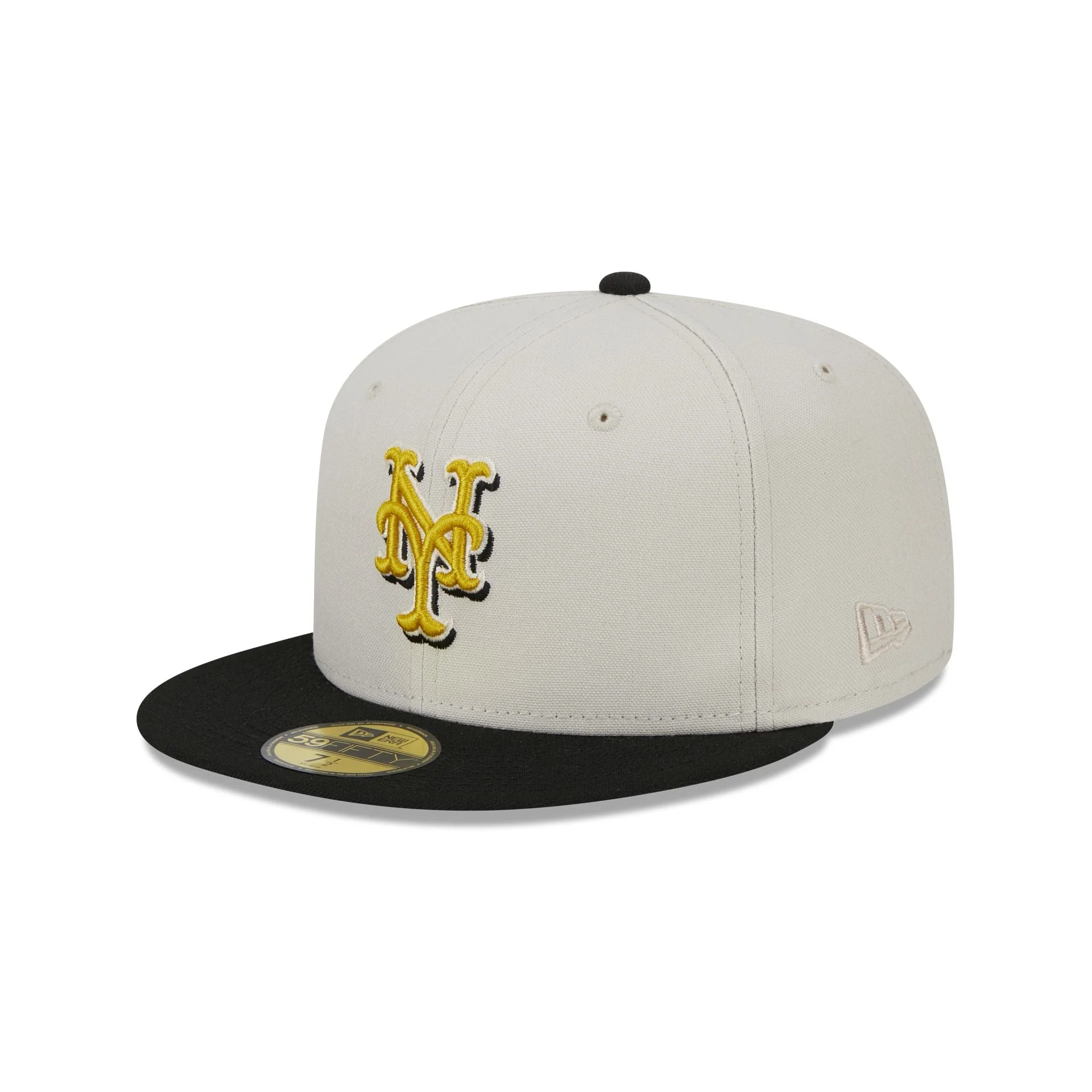 New Era New York Mets Two Tone Stone 2023 59FIFTY Fitted Hat - Image 3
