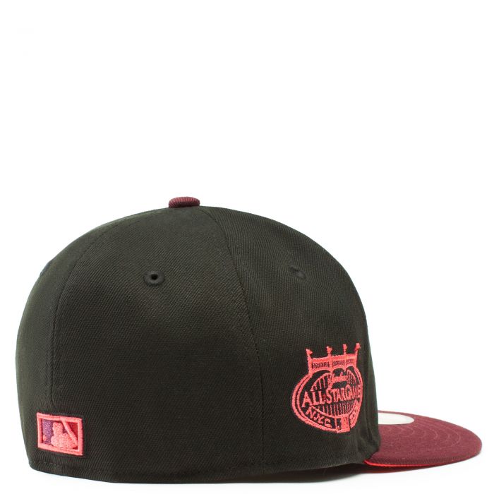 New Era New York Yankees Black/Maroon 2008 All-Star Game 59FIFTY Fitted Hat - Image 3