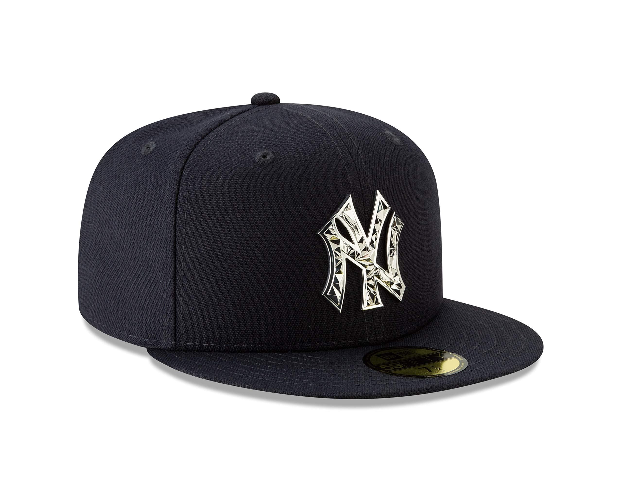 New Era New York Yankees Fractured Metal 59fifty Fitted Hat - Image 3