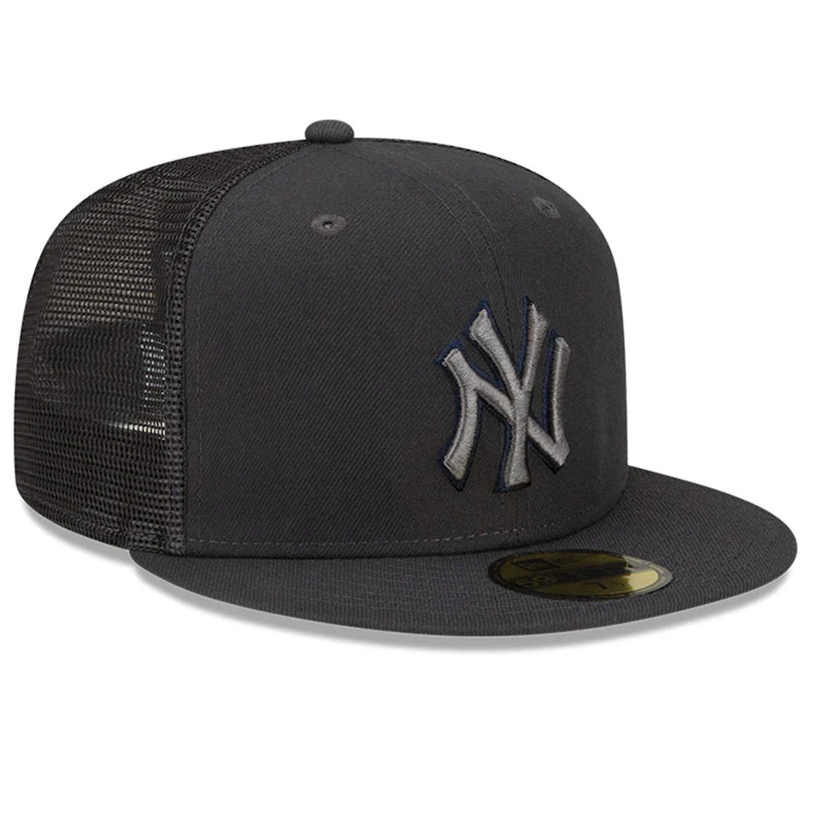 New Era New York Yankees Graphite 2022 Batting Practice 59FIFTY Fitted Hat - Image 4