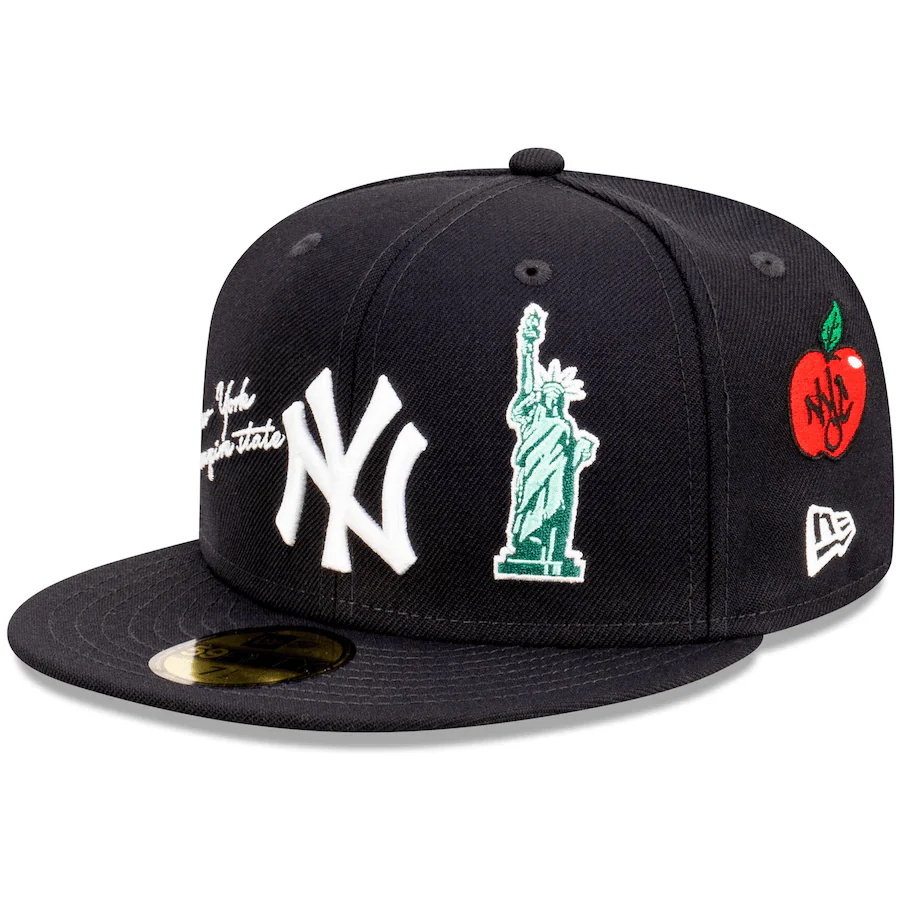 New Era New York Yankees Icon 59FIFTY Fitted Hat - Image 5