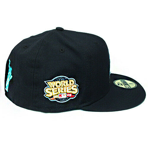 New Era New York Yankees Navy Empire State & Statue of Liberty Patch 59FIFTY Fitted Hat - Image 4