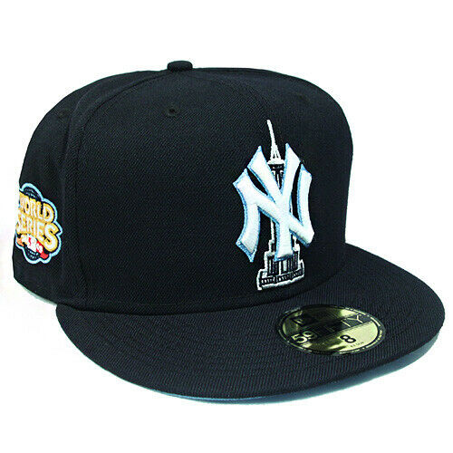 New Era New York Yankees Navy Empire State & Statue of Liberty Patch 59FIFTY Fitted Hat - Image 5