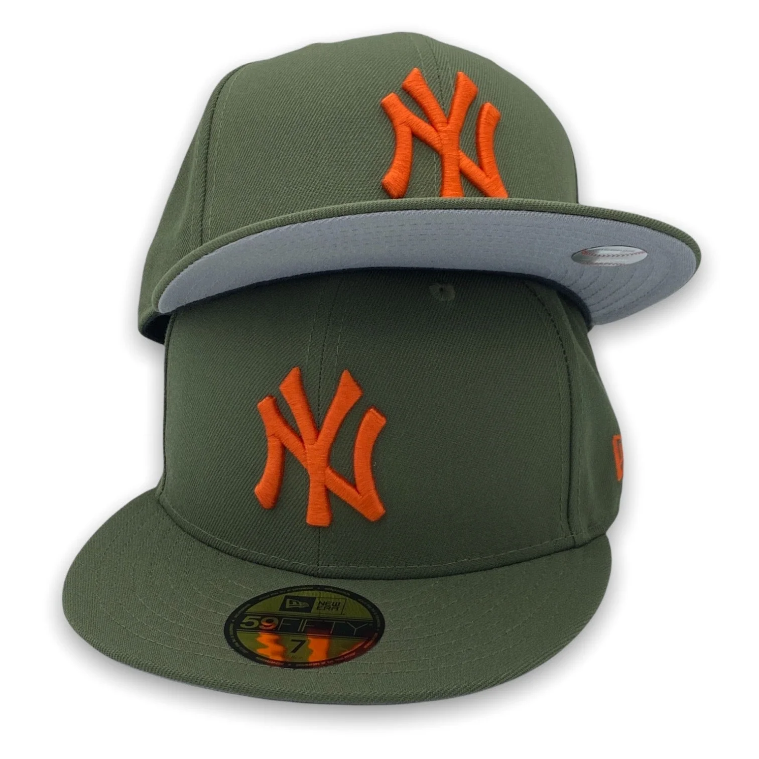 New Era New York Yankees Olive/Orange 59FIFTY Fitted Hat