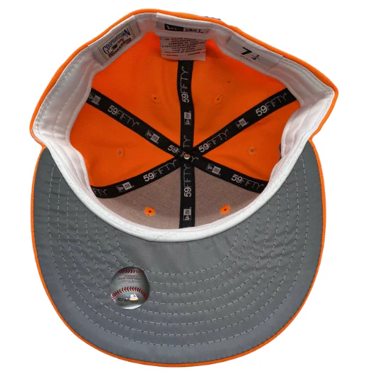 New Era New York Yankees Orange "Safety Pack" 59FIFTY Fitted Hat - Image 3