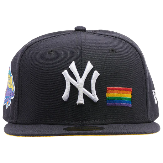 New Era New York Yankees Rainbow Pride Flag 59FIFTY Fitted Hat - Image 4
