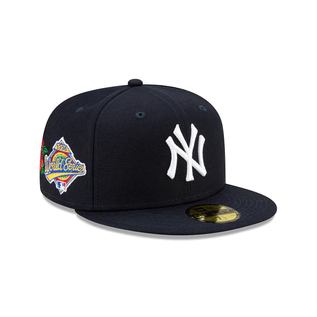 New Era New York Yankees State Flower 59Fifty Fitted Hat - Image 3