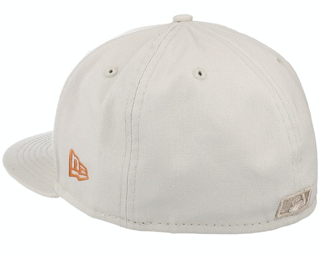 New Era New York Yankees Stone/Orange 59FIFTY Fitted Hat - Image 6