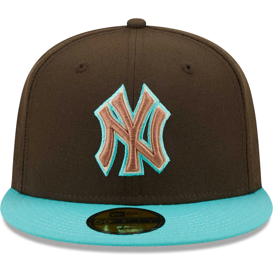 New Era New York Yankees Walnut Mint 2022 59FIFTY Fitted Hat - Image 5