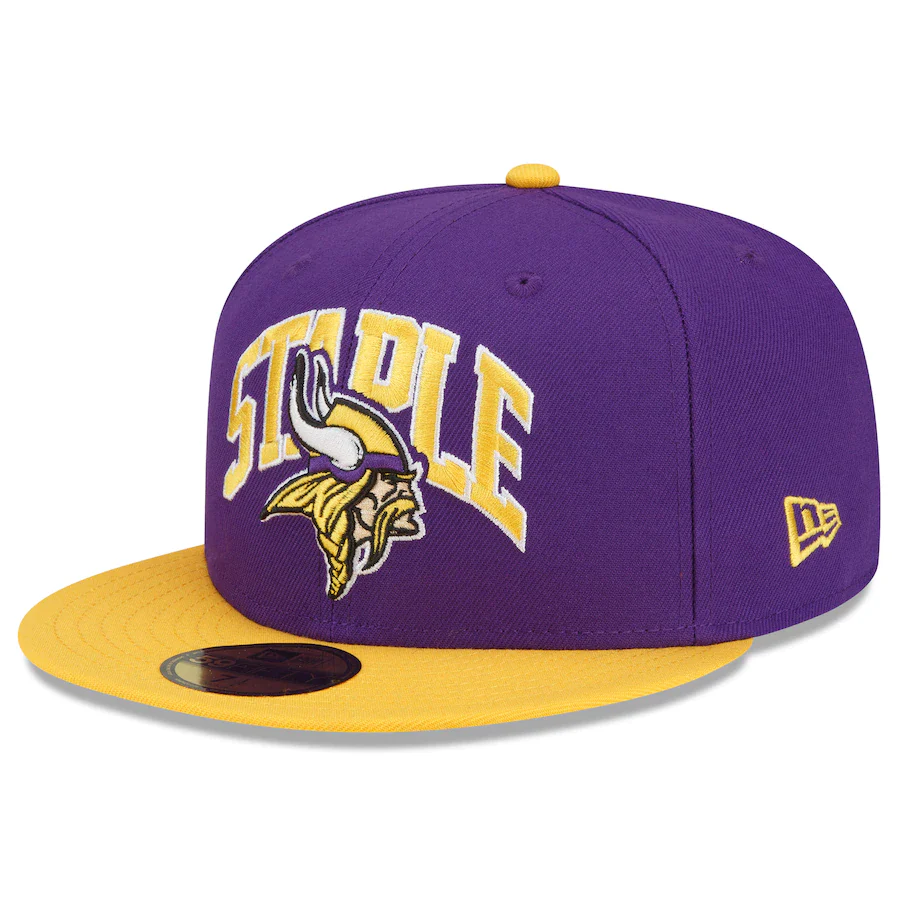 New Era NFL x Staple Minnesota Vikings 2022 59FIFTY Fitted Hat - Image 4