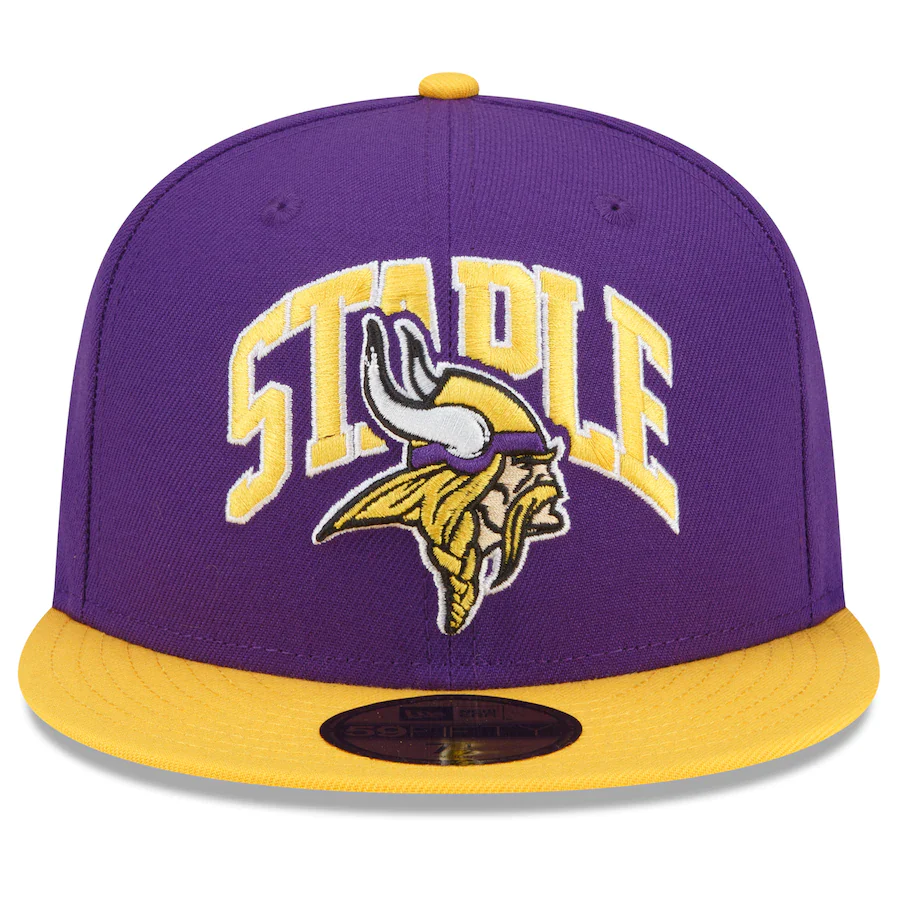 New Era NFL x Staple Minnesota Vikings 2022 59FIFTY Fitted Hat - Image 5