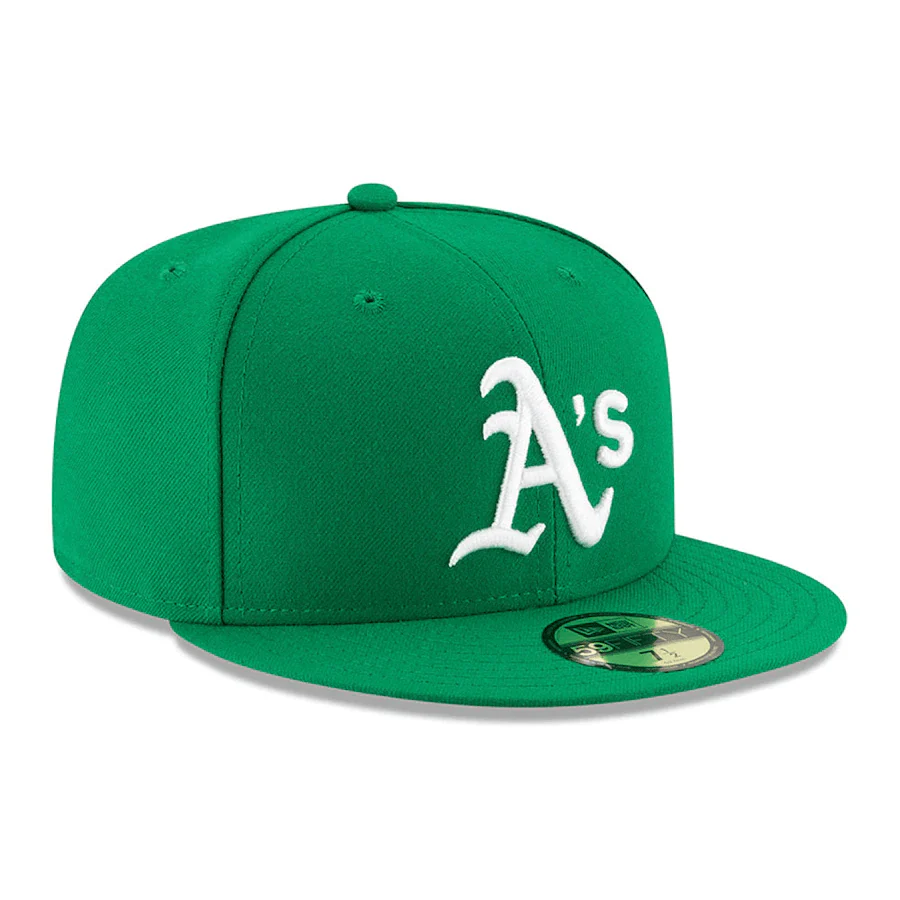 New Era Oakland Athletics Authentic 59Fifty Fitted Hat - Image 3