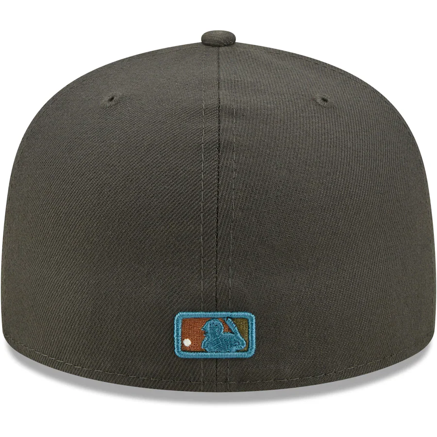New Era Oakland Athletics Charcoal Multi Color Pack 59FIFTY Fitted Hat - Image 3