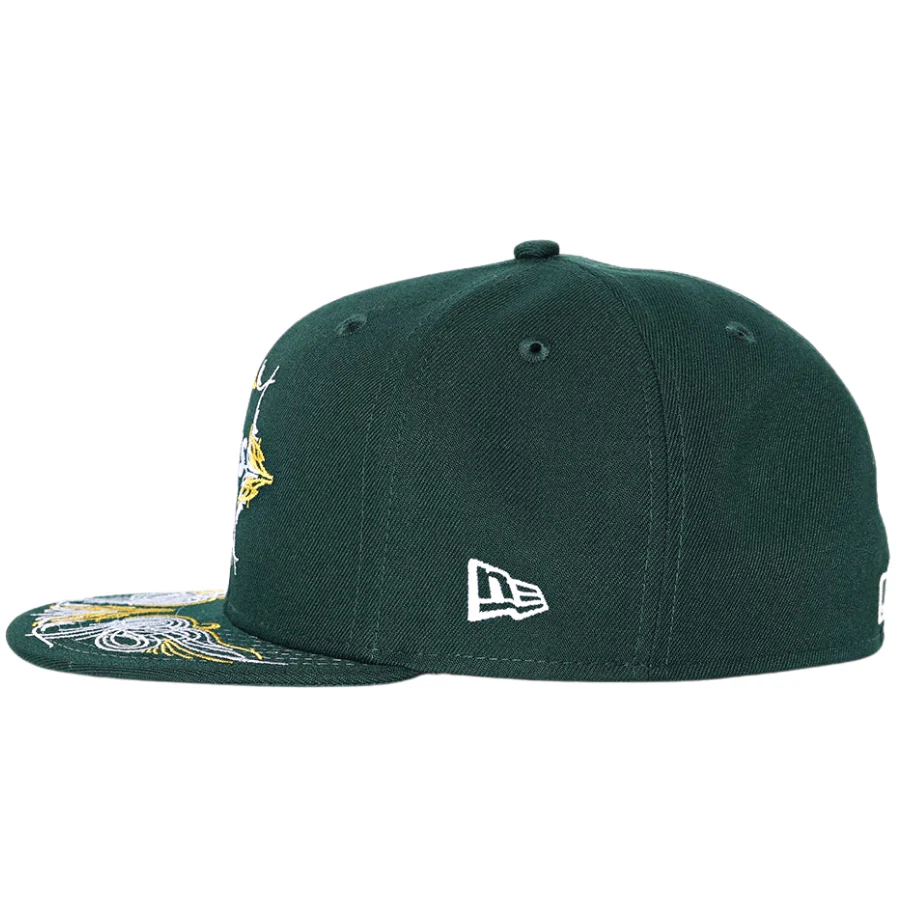 New Era Oakland Athletics 'Flare Designs' 59FIFTY Fitted Hat - Image 5