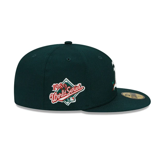 New Era Oakland Athletics Holly 59fifty Fitted Hat - Image 6