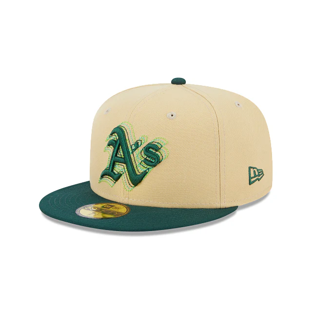 New Era Oakland Athletics Illusion 2023 59FIFTY Fitted Hat - Image 3
