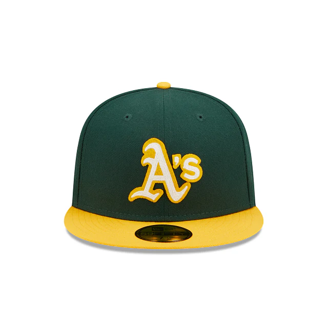 New Era Oakland Athletics Letterman 59FIFTY Fitted Hat - Image 2