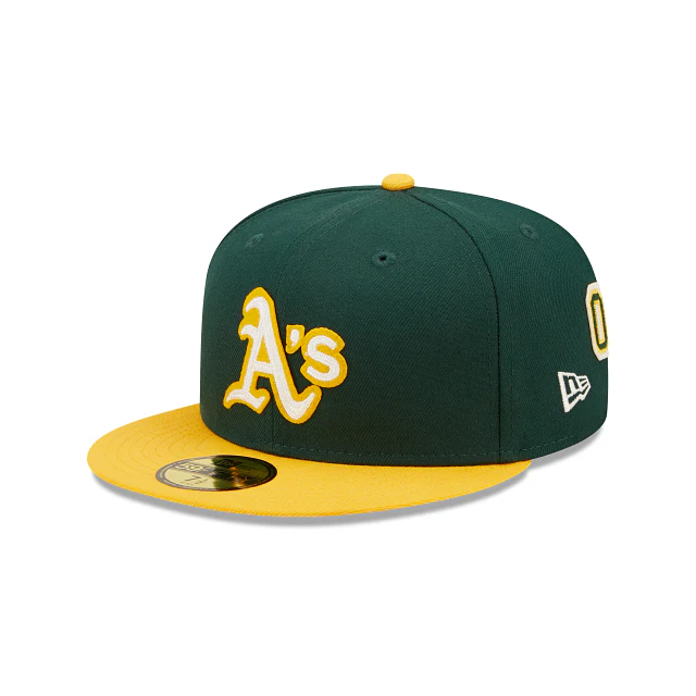 New Era Oakland Athletics Letterman 59FIFTY Fitted Hat - Image 3