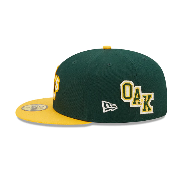 New Era Oakland Athletics Letterman 59FIFTY Fitted Hat - Image 5