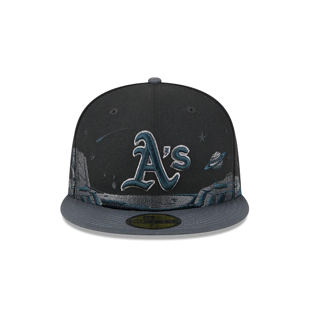 New Era Oakland Athletics Planetary 2023 59FIFTY Fitted Hat - Image 2