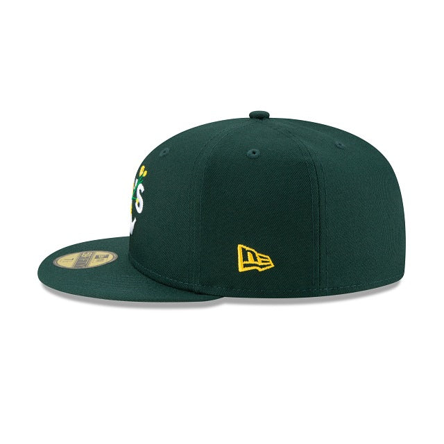 New Era Oakland Athletics Side Patch Bloom 59FIFTY Fitted Hat - Image 4