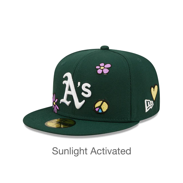 New Era Oakland Athletics Sunlight Pop 2022 59FIFTY Fitted Hat - Image 3