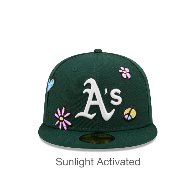 New Era Oakland Athletics Sunlight Pop 2022 59FIFTY Fitted Hat - Image 4
