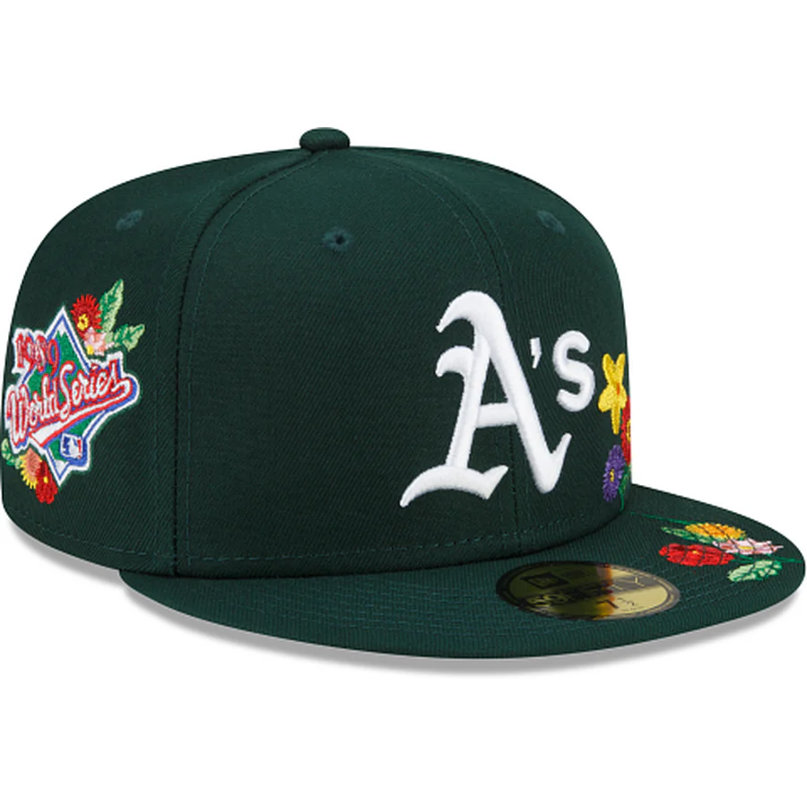 New Era  Oakland Athletics Visor Bloom 2022 59FIFTY Fitted Hat