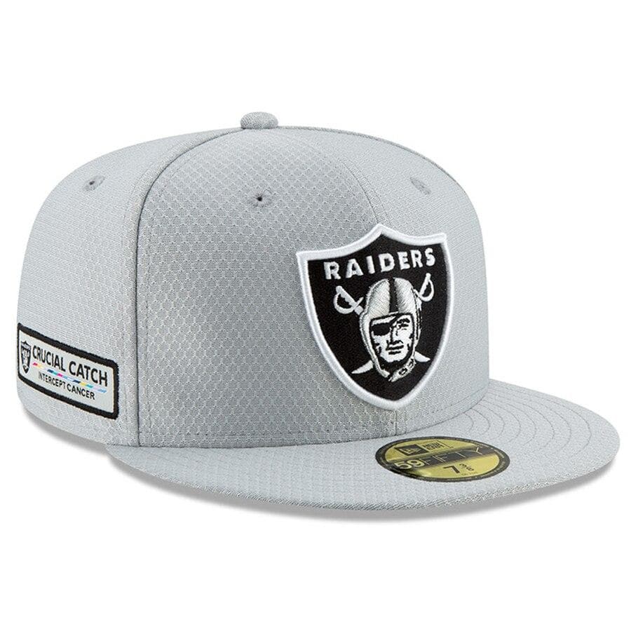 New Era Oakland Raiders New Era Crucial Catch 59FIFTY Fitted Hat - Image 5