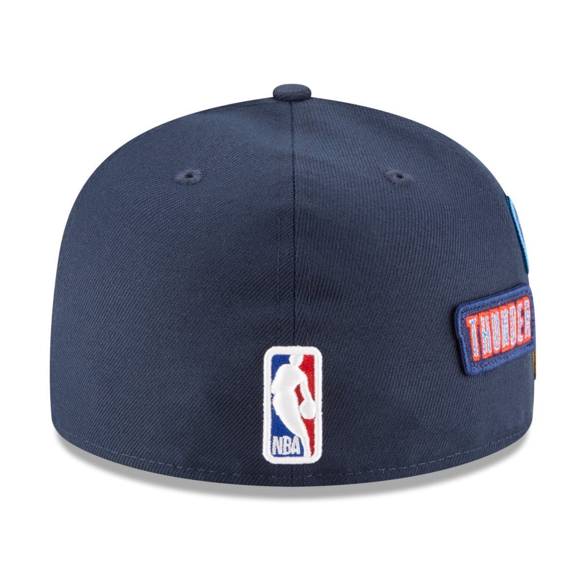 New Era Oklahoma City Thunder 2018 NBA Draft Cap 59Fifty Fitted Hat - Navy - Image 3