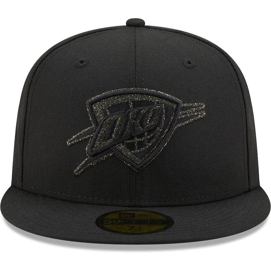 New Era Oklahoma City Thunder Logo Spark 2021 59FIFTY Fitted Hat - Image 2