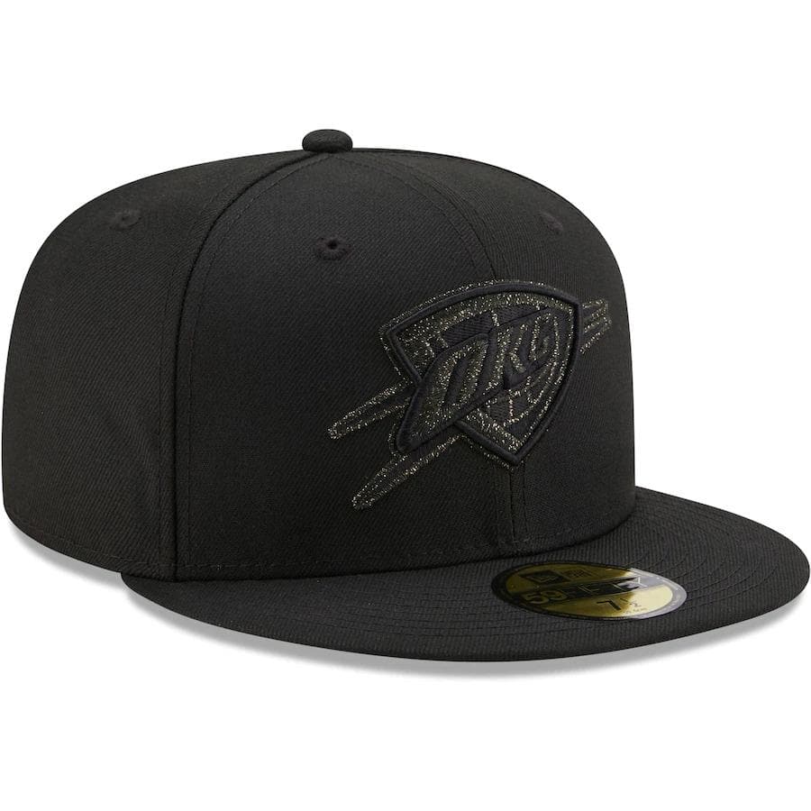 New Era Oklahoma City Thunder Logo Spark 2021 59FIFTY Fitted Hat - Image 3