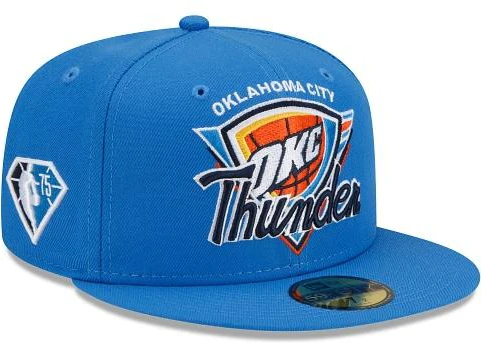 New Era Oklahoma City Thunder Tip Off 2021 59FIFTY Fitted Hat - Image 3