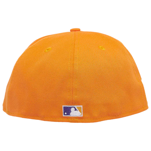 New Era Orange Houston Astros Purple Undervisor 59FIFTY Fitted Hat - Image 3