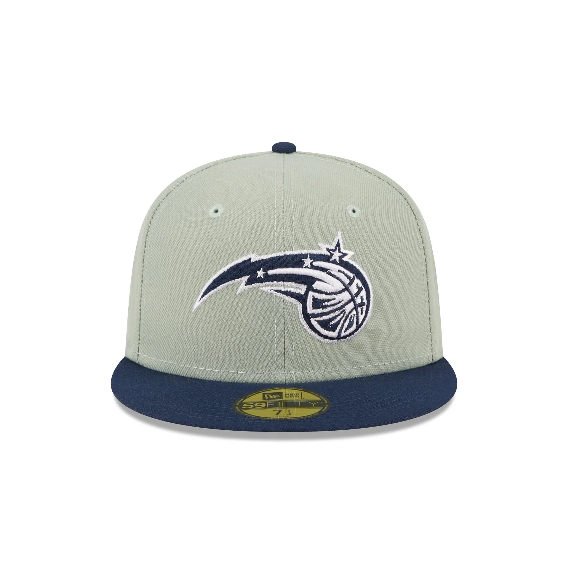 New Era Orlando Magic Colorpack Gray/Navy 2023 59FIFTY Fitted Hat - Image 2
