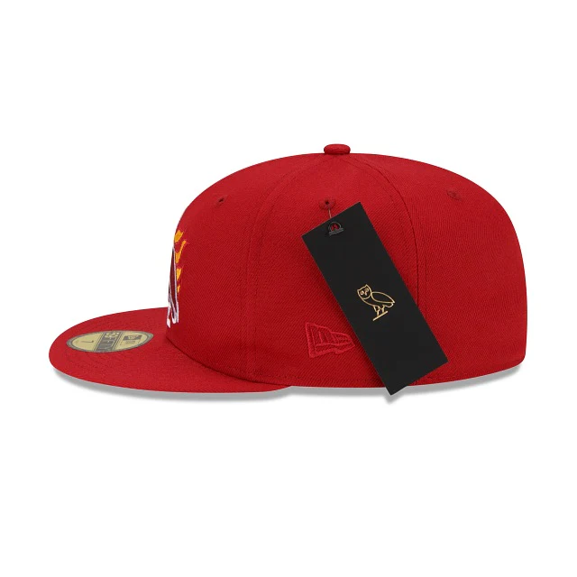 New Era OVO x Miami Heat 59FIFTY Fitted Hat - Image 4