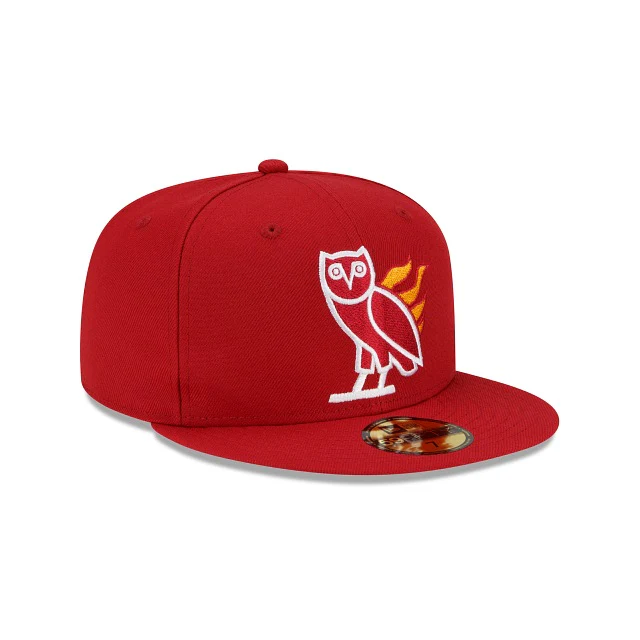 New Era OVO x Miami Heat 59FIFTY Fitted Hat - Image 6