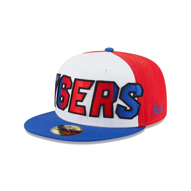 New Era Philadelphia 76ers 2023 Back Half Edition 59FIFTY Fitted Hat - Image 3