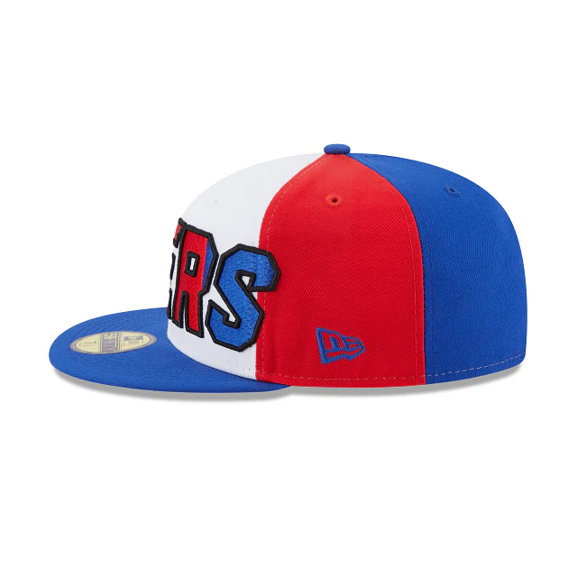 New Era Philadelphia 76ers 2023 Back Half Edition 59FIFTY Fitted Hat - Image 5