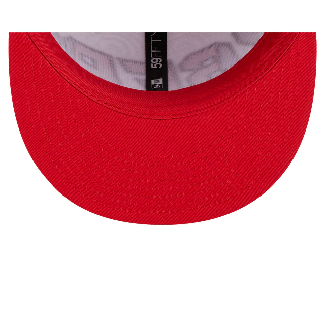 New Era Philadelphia 76ers 2023 Back Half Edition 59FIFTY Fitted Hat - Image 7