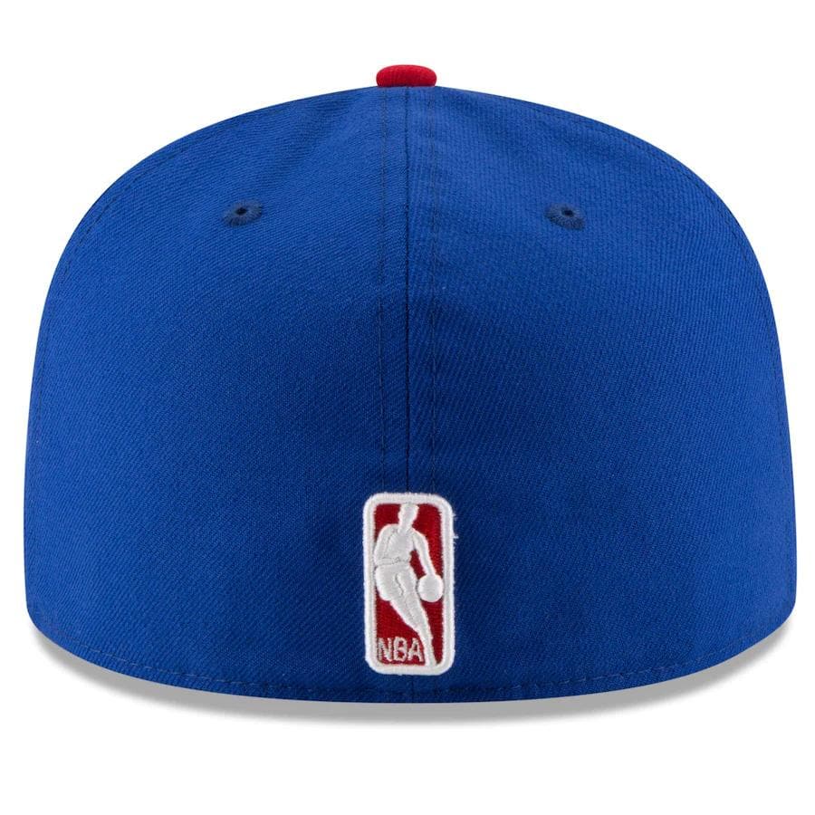 New Era Philadelphia 76ers 2Tone Blue 59FIFTY Fitted Hat - Image 4