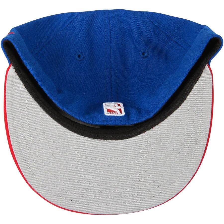 New Era Philadelphia 76ers 2Tone Blue 59FIFTY Fitted Hat - Image 5