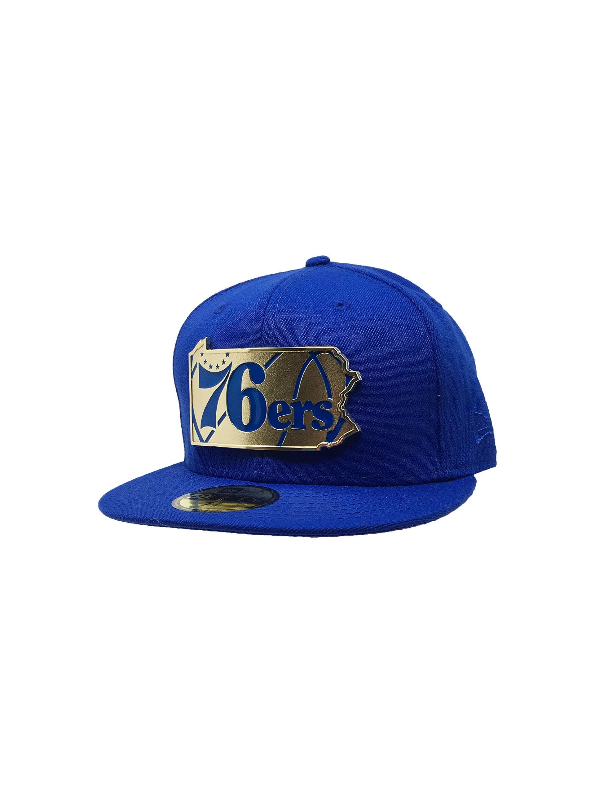 New Era Philadelphia 76ers 59Fifty Fitted Hat (Gold Slated) - Image 4