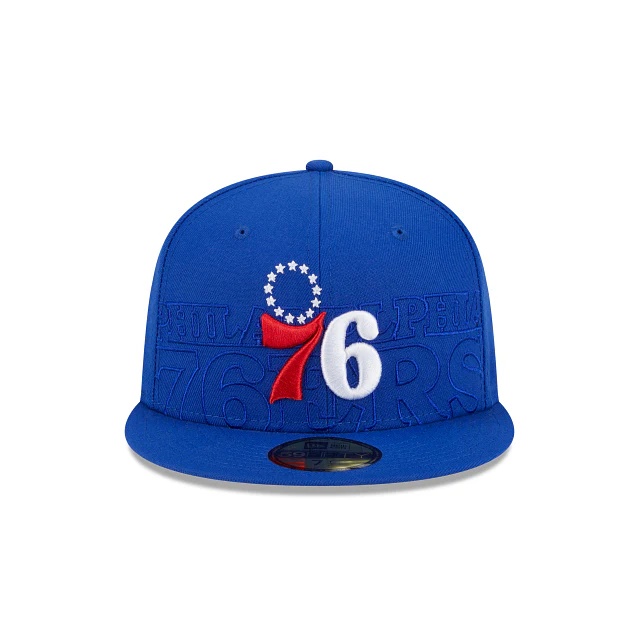 New Era Philadelphia 76ers NBA Authentics 2023 Draft 59FIFTY Fitted Hat - Image 2
