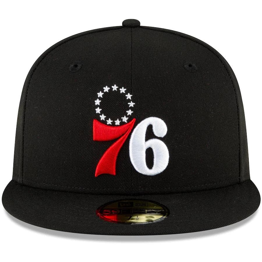 New Era Philadelphia 76ers Pink Bottom 59FIFTY Fitted Hat - Image 2