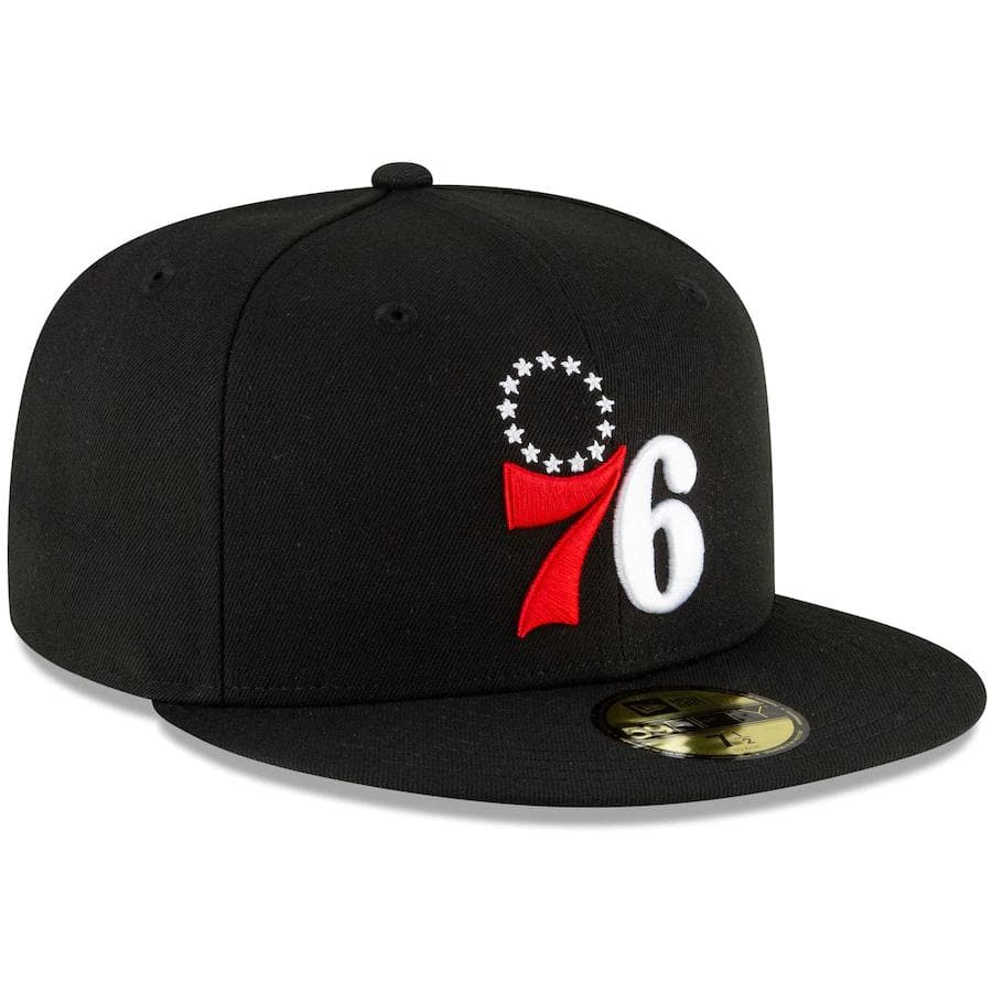 New Era Philadelphia 76ers Pink Bottom 59FIFTY Fitted Hat - Image 3