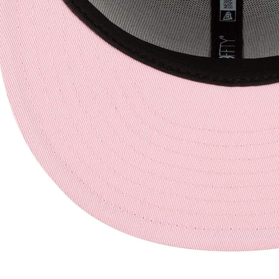 New Era Philadelphia 76ers Pink Bottom 59FIFTY Fitted Hat - Image 5