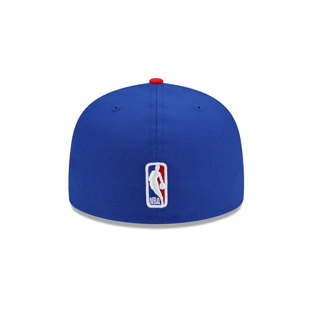 New Era Philadelphia 76ers Two-Tone Hoops 59fifty Fitted Hat - Image 4