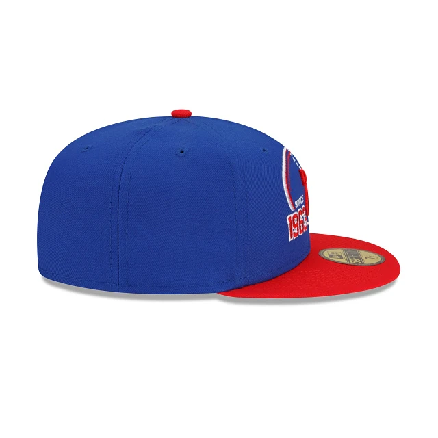 New Era Philadelphia 76ers Two-Tone Hoops 59fifty Fitted Hat - Image 6