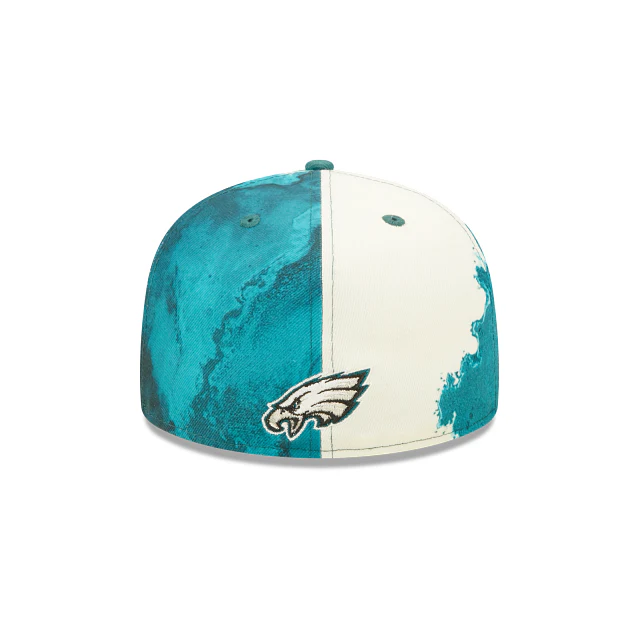 New Era Philadelphia Eagles 2022 Sideline Ink Dye 59FIFTY Fitted Hat - Image 6